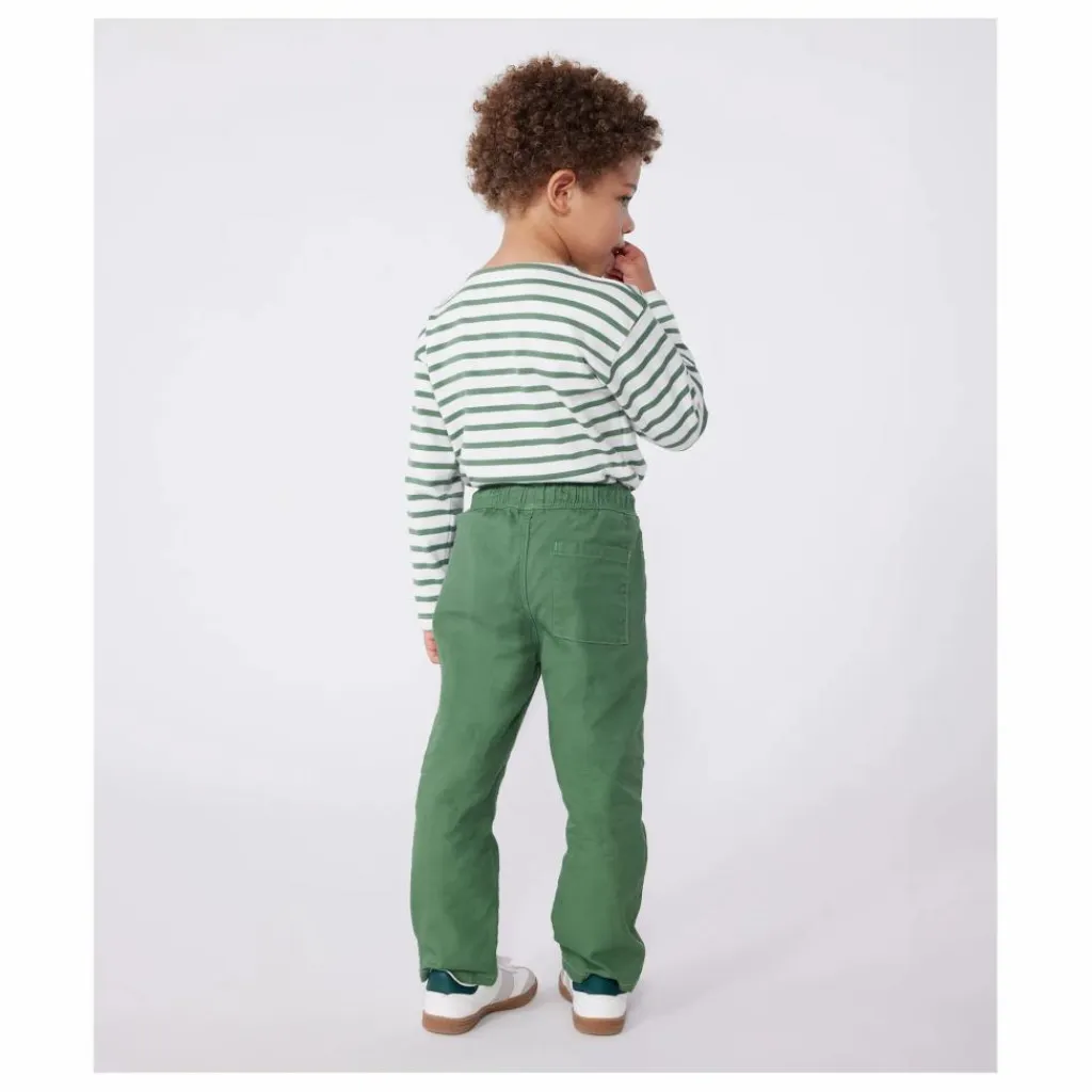 Online Petit Bateau Pantalon Baska Coton Bio | Vert