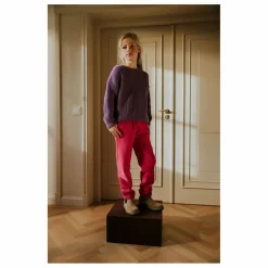 Yuki Pantalon Beau Velours Côtelé Bio | Rose fuschia Sale