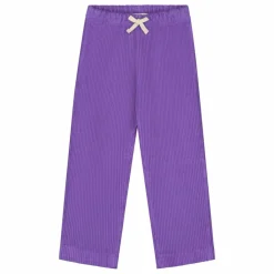 Hot Yuki Pantalon Beau Velours Côtelé Bio | Violet