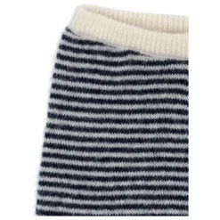 Konges Sløjd Pantalon Berle Rayé Laine | Bleu Clearance