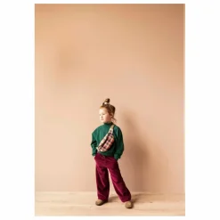 New Jenest Pantalon Cammie Coton Bio | Bordeaux