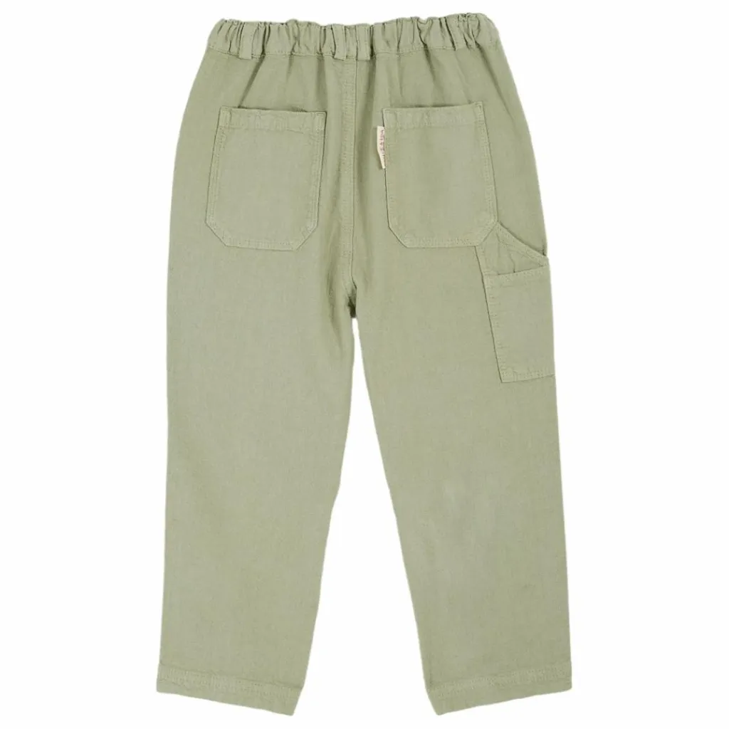 Emile et Ida Pantalon Canvas | Sauge Clearance