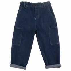 Hot Babe & Tess Pantalon Cargo Denim | Denim brut