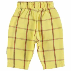 Piupiuchick Pantalon Carreaux | Jaune pâle Best