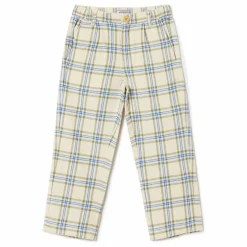 garbo&friends Pantalon Carreaux Mini | Ecru
