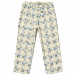garbo&friends Pantalon Carreaux Mini | Ecru