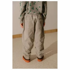 Hot Studio Bohème Pantalon Carrot Velours Côtelé Coton Bio | Gris