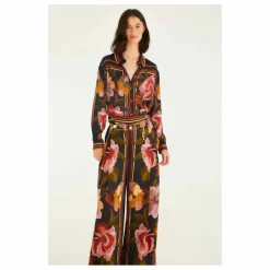 Femme Farm Rio Pantalon Chenille Flowers |