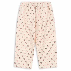 Outlet Konges Sløjd Pantalon Cianna Cerises Coton Bio | Rose pâle