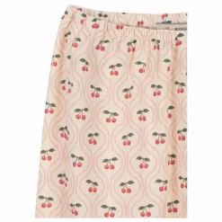 Outlet Konges Sløjd Pantalon Cianna Cerises Coton Bio | Rose pâle