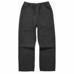 Service Works Pantalon Corduroy Chef Pants Coton Bio | Noir foncé Discount