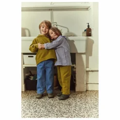 Enfant Poudre Organic Pantalon Coton Bio Pomelos |