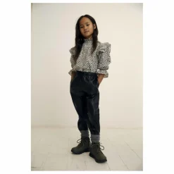 Enfant the new society Pantalons, Jeans|Pantalons Jeggings|Pantalon Cuir Recyclé |