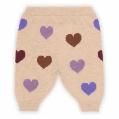 the new society Pantalon Cœurs Matières Recyclées | Beige Best