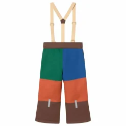 Tinycottons Pantalon de Ski Colorblock | Orange Clearance
