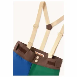 Tinycottons Pantalon de Ski Colorblock | Orange Clearance