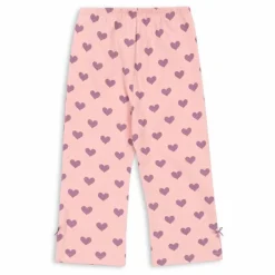 Konges Sløjd Pantalon Drey Cœurs Coton Bio | Rose