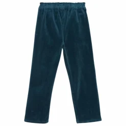 Bonton Pantalon Duck Velours Côtelé | Bleu pétrole Clearance