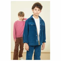 SMALLABLE BASICS Pantalon Elastiqué à la Taille Garçon Denim | Marron