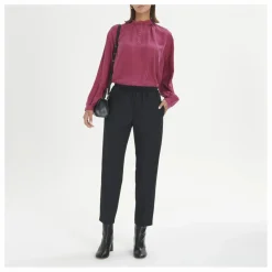 Discount Pomandère Pantalon Elastiqué Laine | Noir