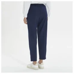 Pomandère Pantalon Elastiqué Laine | Bleu marine Sale