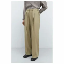 Femme Cordera Pantalons|Pantalon Elastiqué Relaxed Laine Vierge |