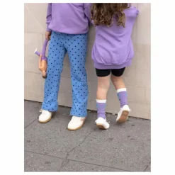 Enfant Mini Rodini Pantalon Flare Pois Coton Bio |