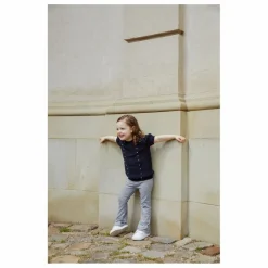 Copenhagen Colors Pantalon Flare Rayé | Bleu marine Discount