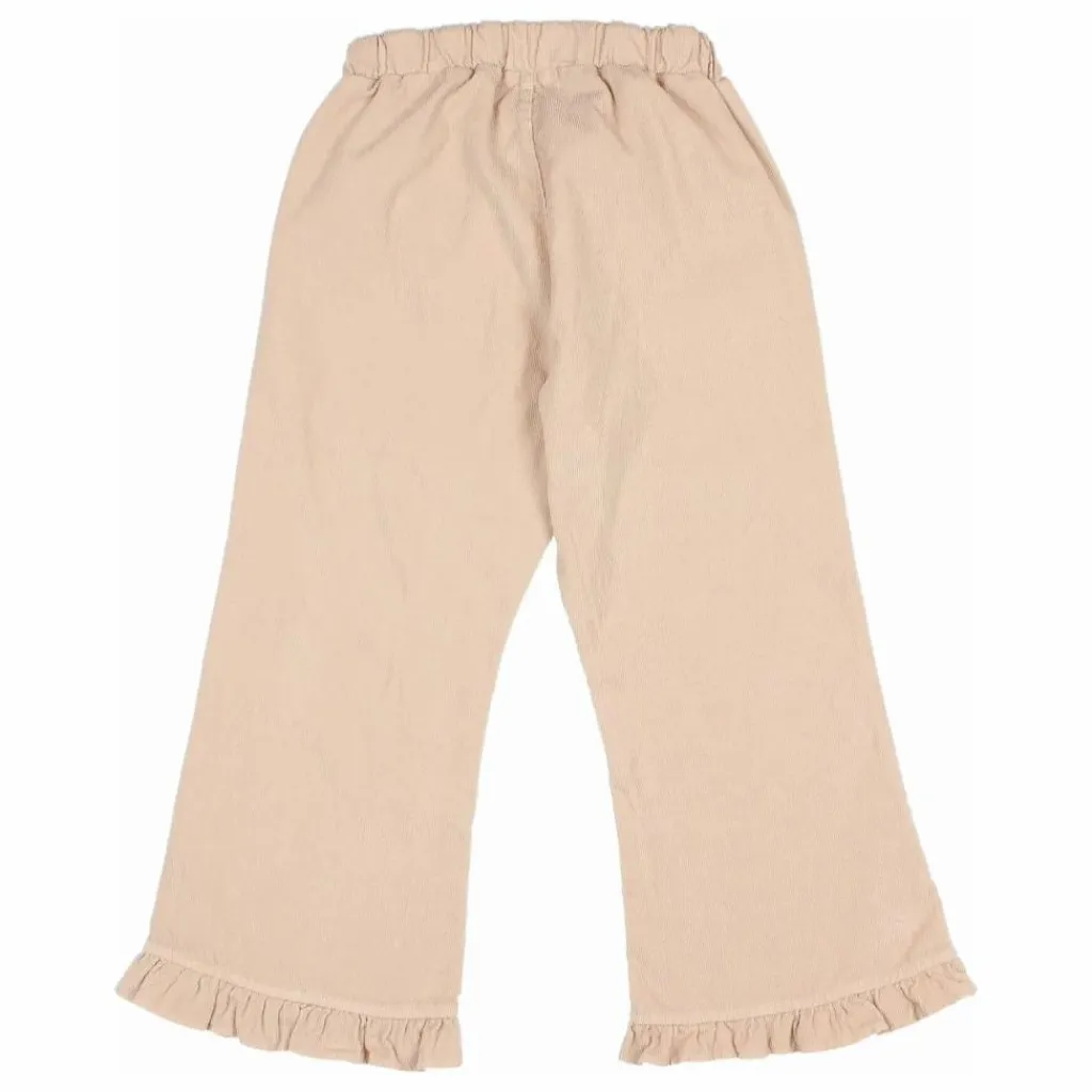 Enfant Búho Pantalon Fleuri Velours Côtelé Coton Bio |