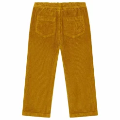 SMALLABLE BASICS Pantalon Garçon Elastiqué à la Taille en Velours Côtelé | Vert olive Best