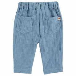 Emile et Ida Pantalon Gaze de Coton | Bleu gris Best
