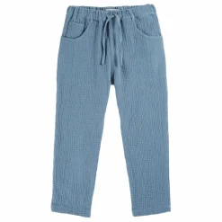 Emile et Ida Pantalon Gaze de Coton | Bleu gris Best