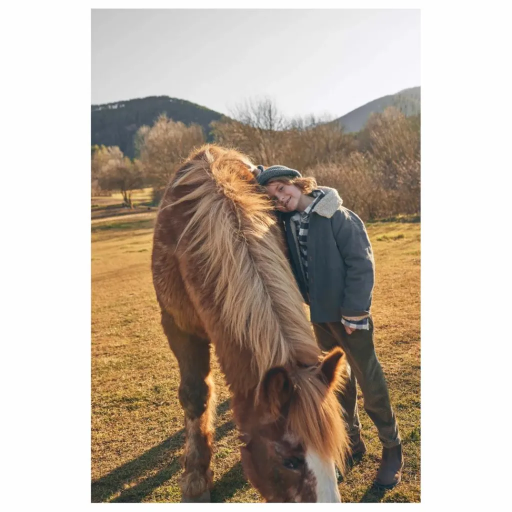 Enfant Búho Pantalon Girly Velours Côtelé |