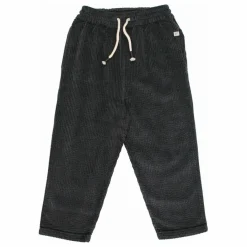 Búho Pantalon Girly Velours Côtelé | Gris anthracite