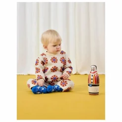 Bobo Choses Pantalon Jacquard Maille Coton Bio |