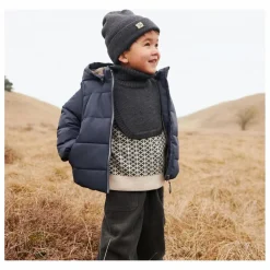 Wheat Pantalon James Velours Côtelé Coton Bio | Noir Discount