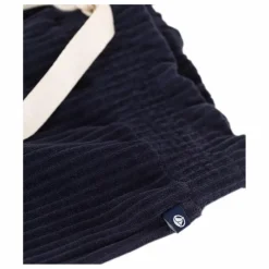Petit Bateau Pantalon Large Velours Côtelé | Bleu marine Outlet