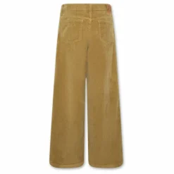 Clearance AO76 Pantalon Leyla Ardo Velours Côtelé | Jaune moutarde