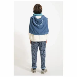 Enfant Piupiuchick Pantalons, Joggers|Pantalons, Jeans|Pantalon Léopard Velours Côtelé |