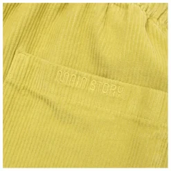 Main Story Pantalon Lounge Velours Côtelé Coton Bio | Jaune Outlet