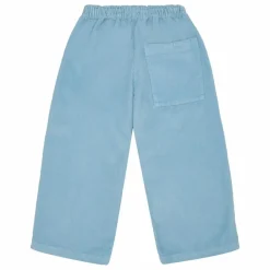 Main Story Pantalon Lounge Velours Côtelé Coton Bio | Bleu Clair