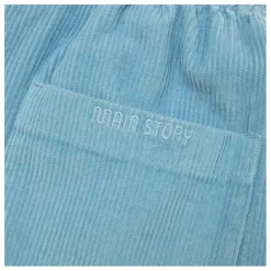 Main Story Pantalon Lounge Velours Côtelé Coton Bio | Bleu Clair