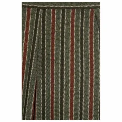 Maria de la Orden Pantalon Lova Rayé Laine | Gris Outlet