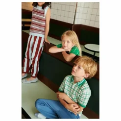 Clearance FUB Pantalon Maille Fine Coton Bio | Bleu