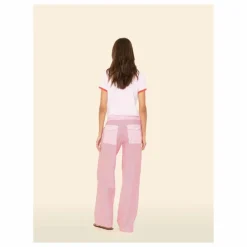 Xirena Pantalon Maxime Rayé x Léa Meylan | Rose Best