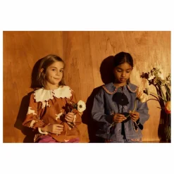 Hello Simone Pantalon Mouna Velours Côtelé | Bleu Discount