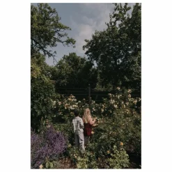 garbo&friends Pantalon Mulberry Velours Côtelé | Bleu Clearance