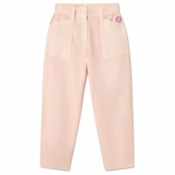 Coco au Lait Pantalon Nepal Coton Bio | Rose Hot