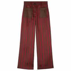 Femme Maria de la Orden Pantalons|Pantalon Niza Rayé |