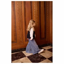 Discount Donsje Pantalon Nolien Bows | Bleu gris